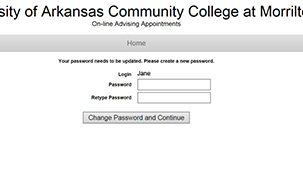 Screenshot showing Login name, password, and retype password text field.