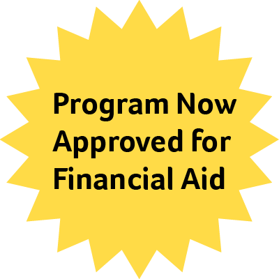 Program now approved for financial aid.