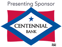 Featured Sponsor Centennial Bank.