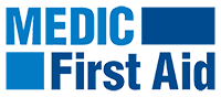 Medic First Aid logo.
